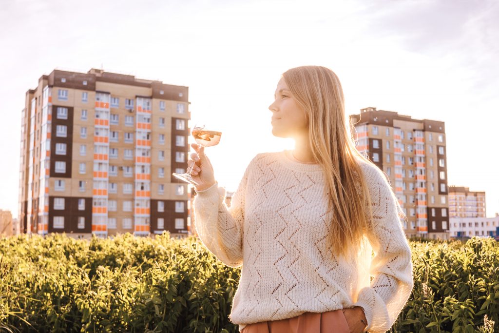 Mujer feliz